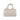 Pearl Stud Barrel Bag  | Cream