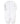Convertible Gown | White w/ Pink Dots