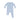 Zipper Footie | Blue Fog