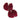 Harlow Clips | Maroon