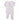 CL Ruffle Zipper Footie | Blushing Bows