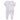 CL Ruffle Zipper Footie | Blushing Bows