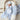 CL Knot Gown | Ice Blue Waffle