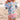 CL Long Sleeve RashGuard w/ Ruffle Bottom | Pastel Palms