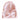CL Knit Bow Beanie | Baby Pink