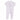 CL Peter Pan Collar Ruffle Footie | Lilac Gingham