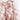 CL Waffle Knot Gown | Big Check Rosy