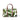 CL Large Overnight Bag | Palm Leaf