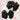 Harlow Clips | Black
