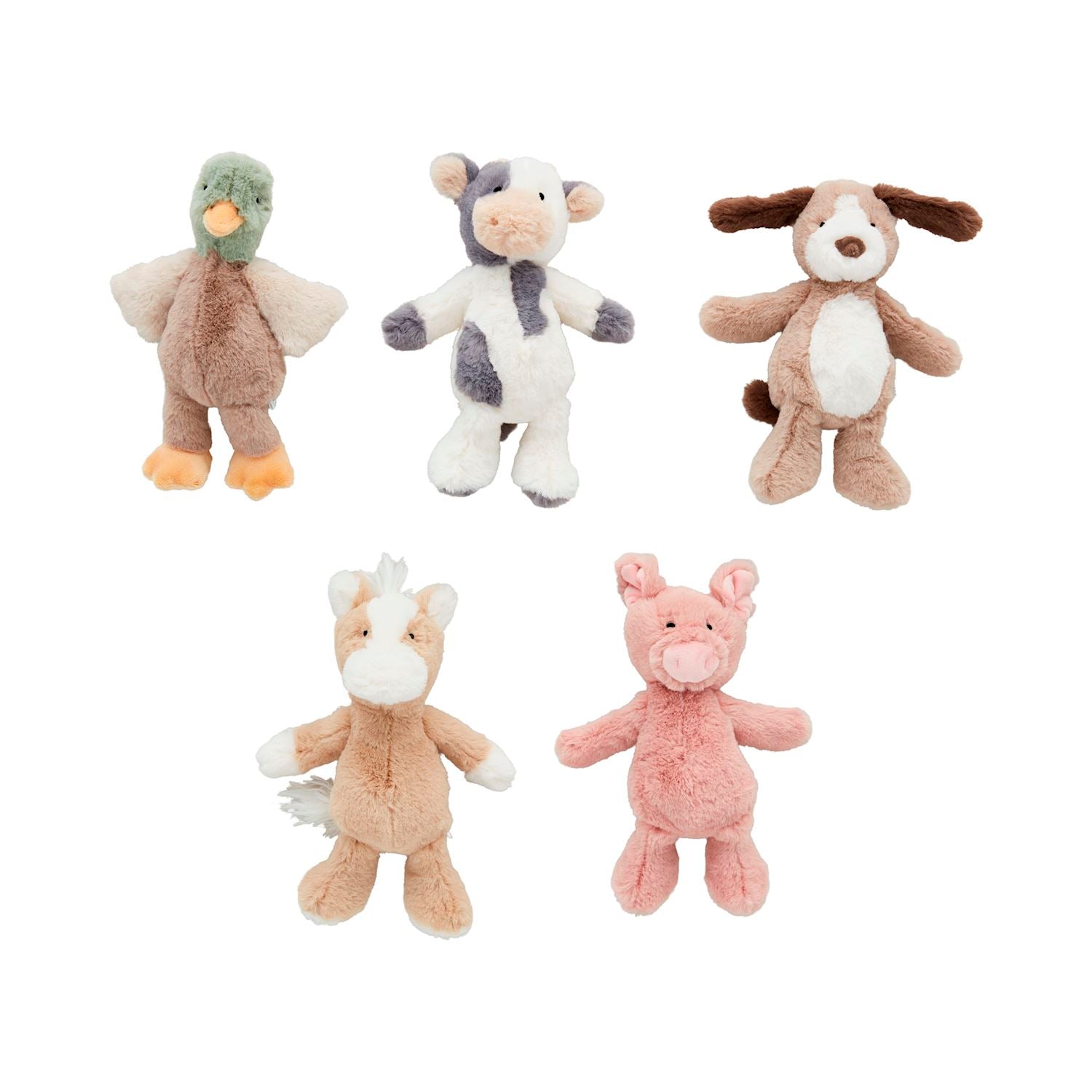 Farm Plush Rattles – Nursery Couture