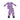 Glow in the Dark Loungewear Set | Purple Costumed Ghosts