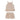 Organic Smocked Top + Bloomer | Caramel Check