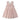 Cross Back Dress | Coral Stripes