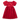 Puff Shoulder Velour Dress | Red Wagon