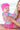 CL Rash Guard W/ Ruffle Bottom | Petal Splash