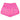 Plush Shorts | Pink Foil Hearts