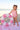 CL Tiny Bows One Piece | Seersucker Dusty Pink