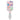 Charming Rhinestone Paddle Brush