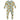 Ruffle Zipper Footie | Stormy Sea Sunflower