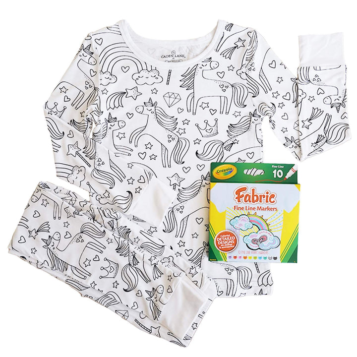 CL ColorMe Pajama Set Enchanted Unicorns