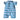 Striped Onesie | Aqua Sky