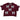 Maroon & White Bows Top