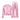 Pretty in Pink Feather Silk Set