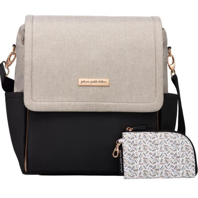 Box Brand Backpack Boxy Backpack | Sand/Black – Nursery Couture